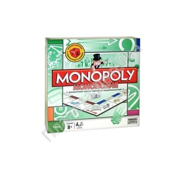 Игра настольная Монополия Классическая, со скоростным кубиком